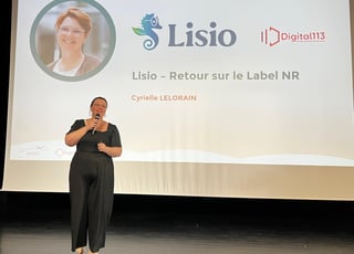 Cyrielle Lelorain à la journée "Vers un numérique responsable" organisée par Sismic