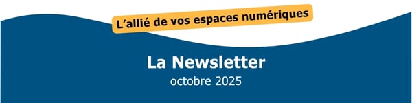 En tête Newsletter Octobre 2025 - Lisio L'allié de vos espaces numérique