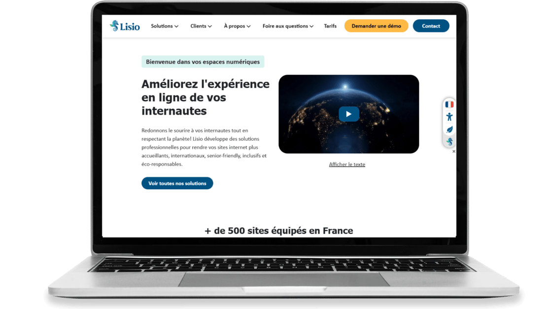 Notre nouveau site internet Lisio